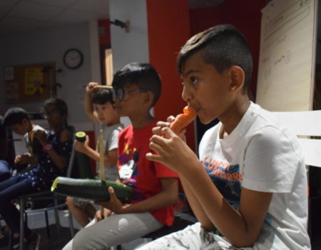 Rap à légumes
action culturelle Tea Time !
Musique, nutrition et écologie